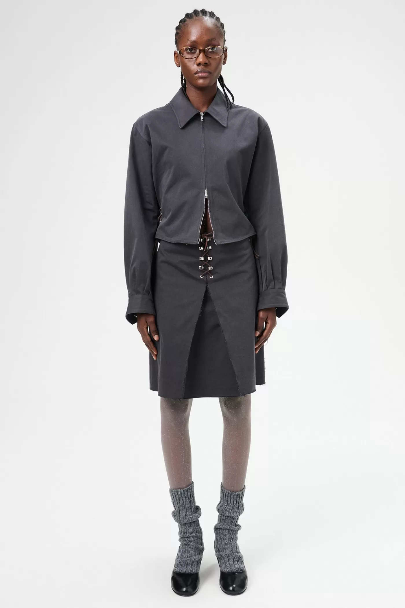 Cheap Ash Black Seventies Sateen Women Outerwear | Shirting