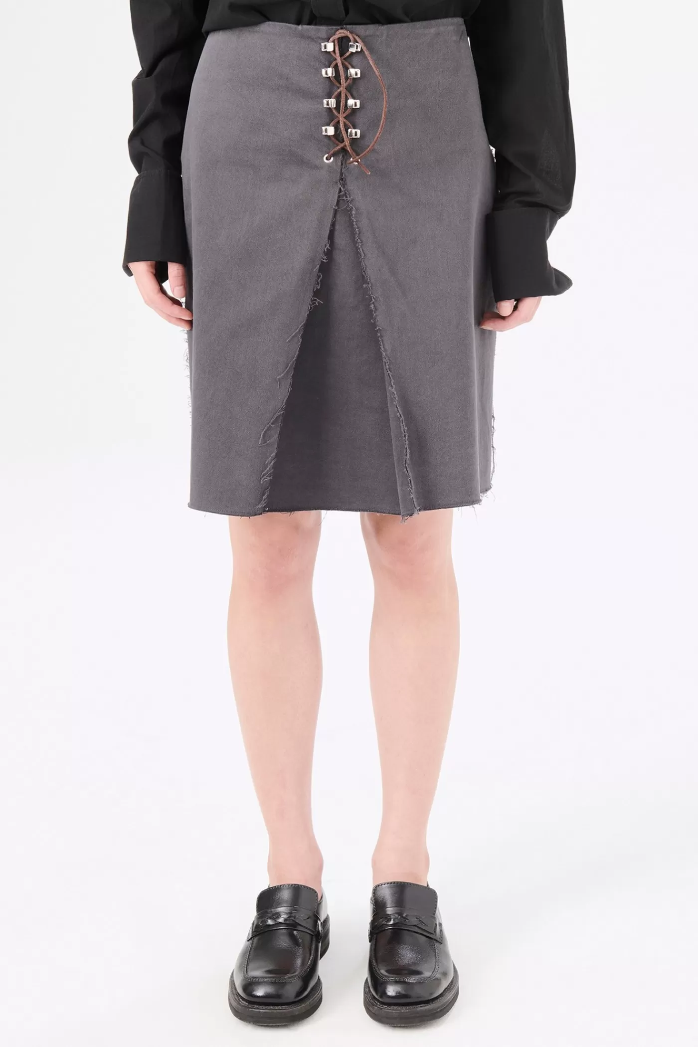 Discount Ash Black Seventies Sateen Women Skirts