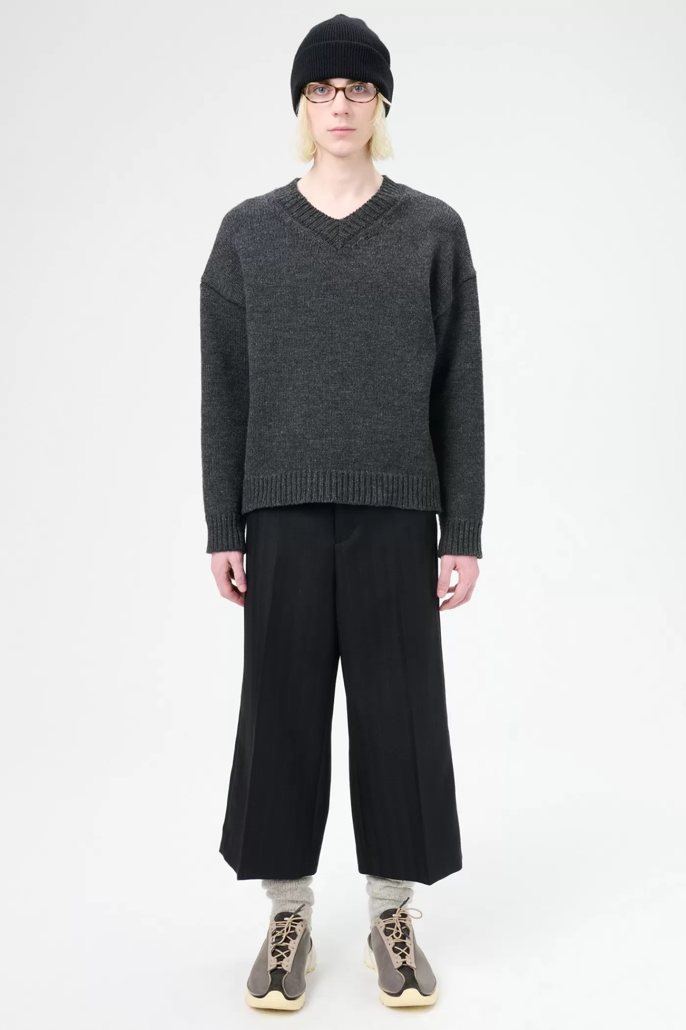 Cheap Ash Melange Stately Wool Knitwear