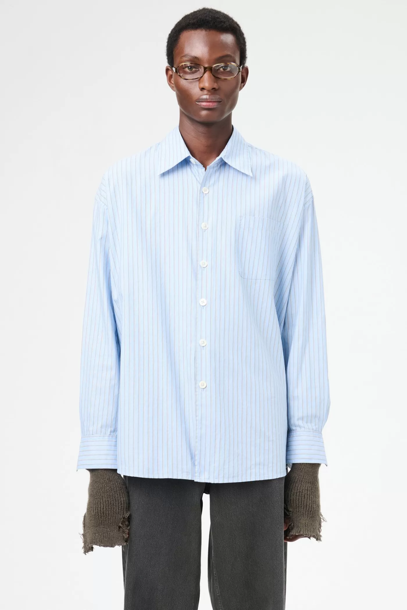 Store Big Daddy Stripe Oxford Shirting