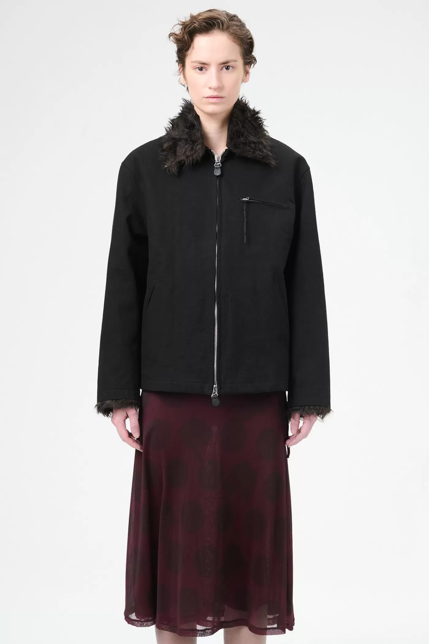 Best Black Canvas Women Outerwear