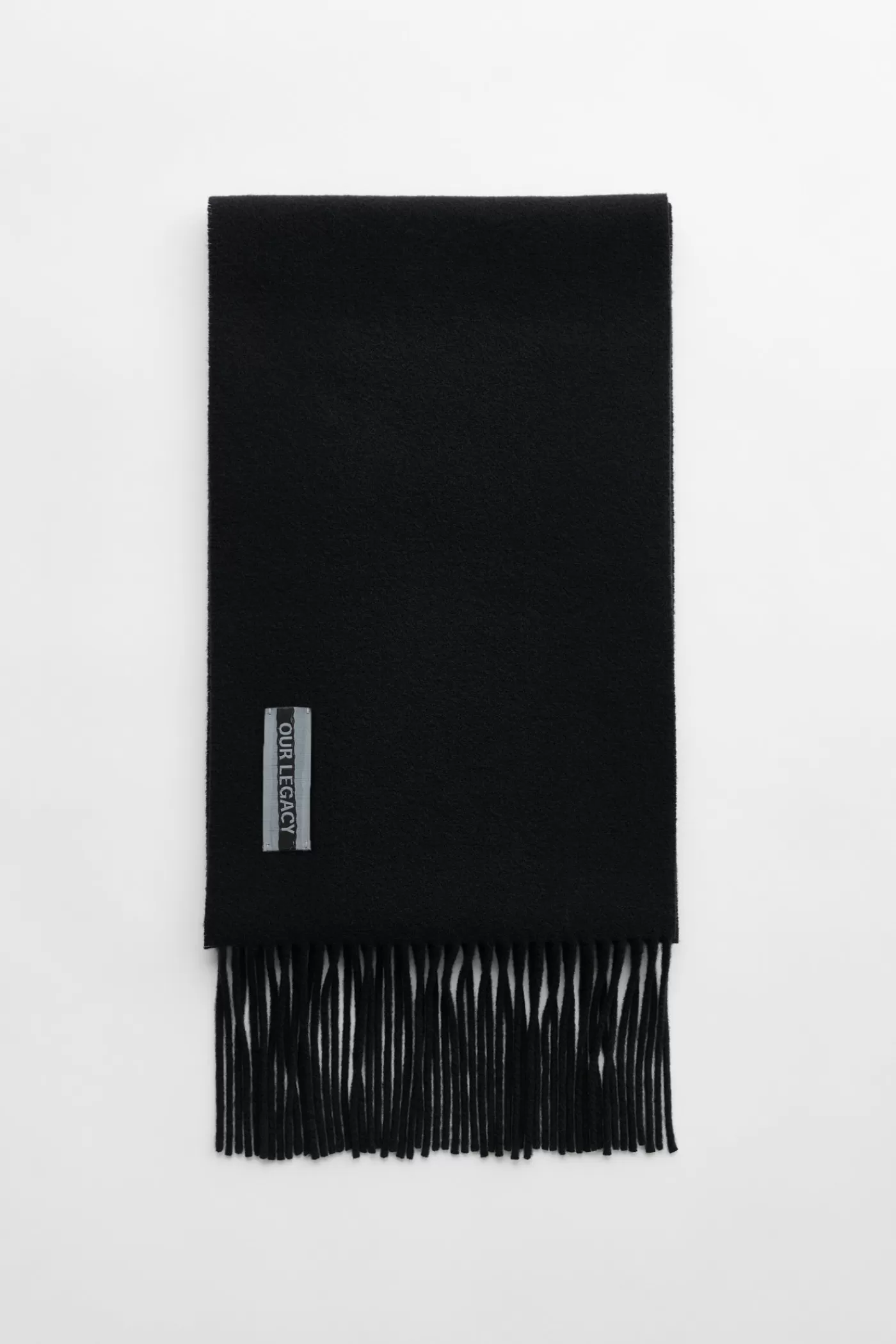 New Black Double Wool Scarves