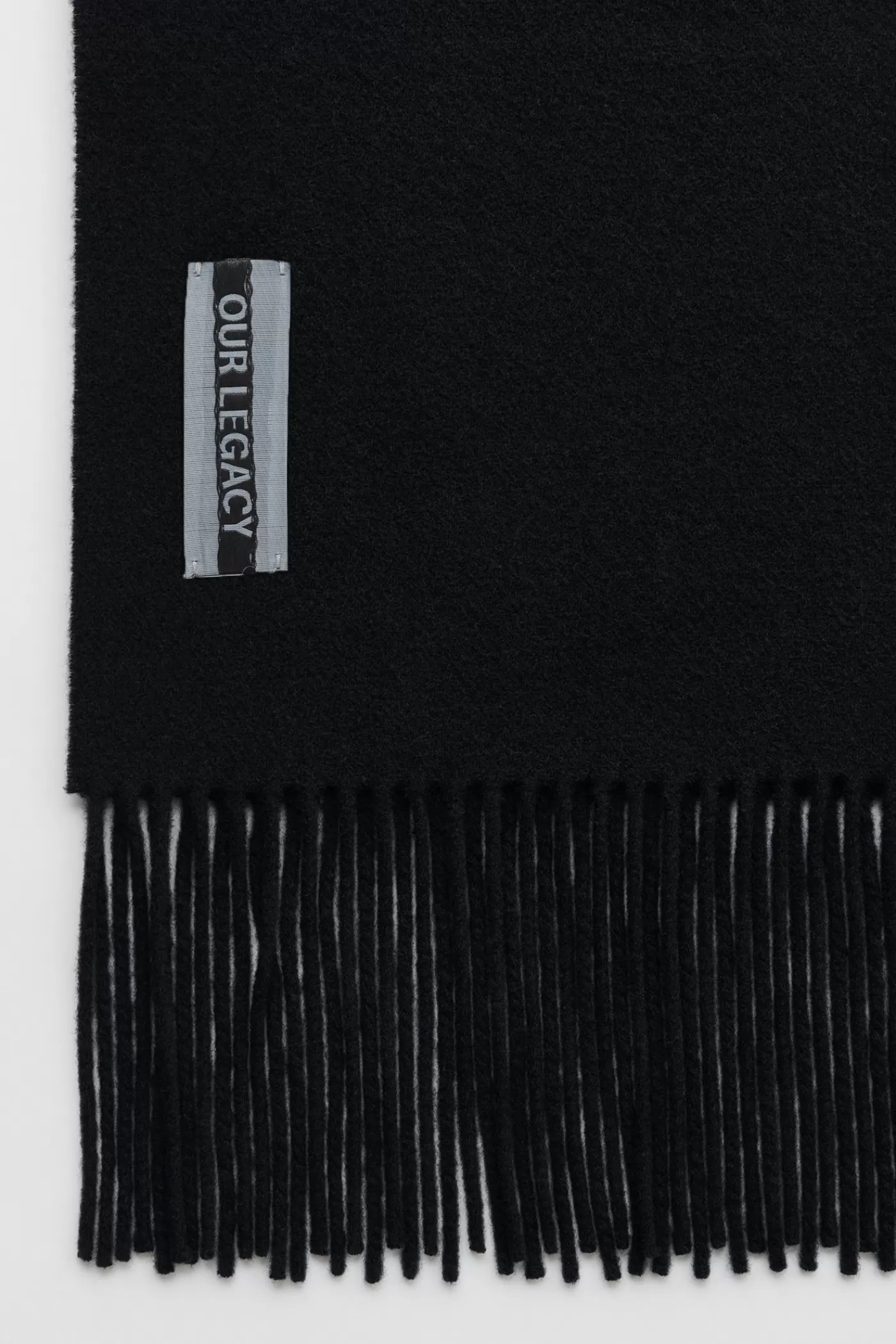 New Black Double Wool Scarves