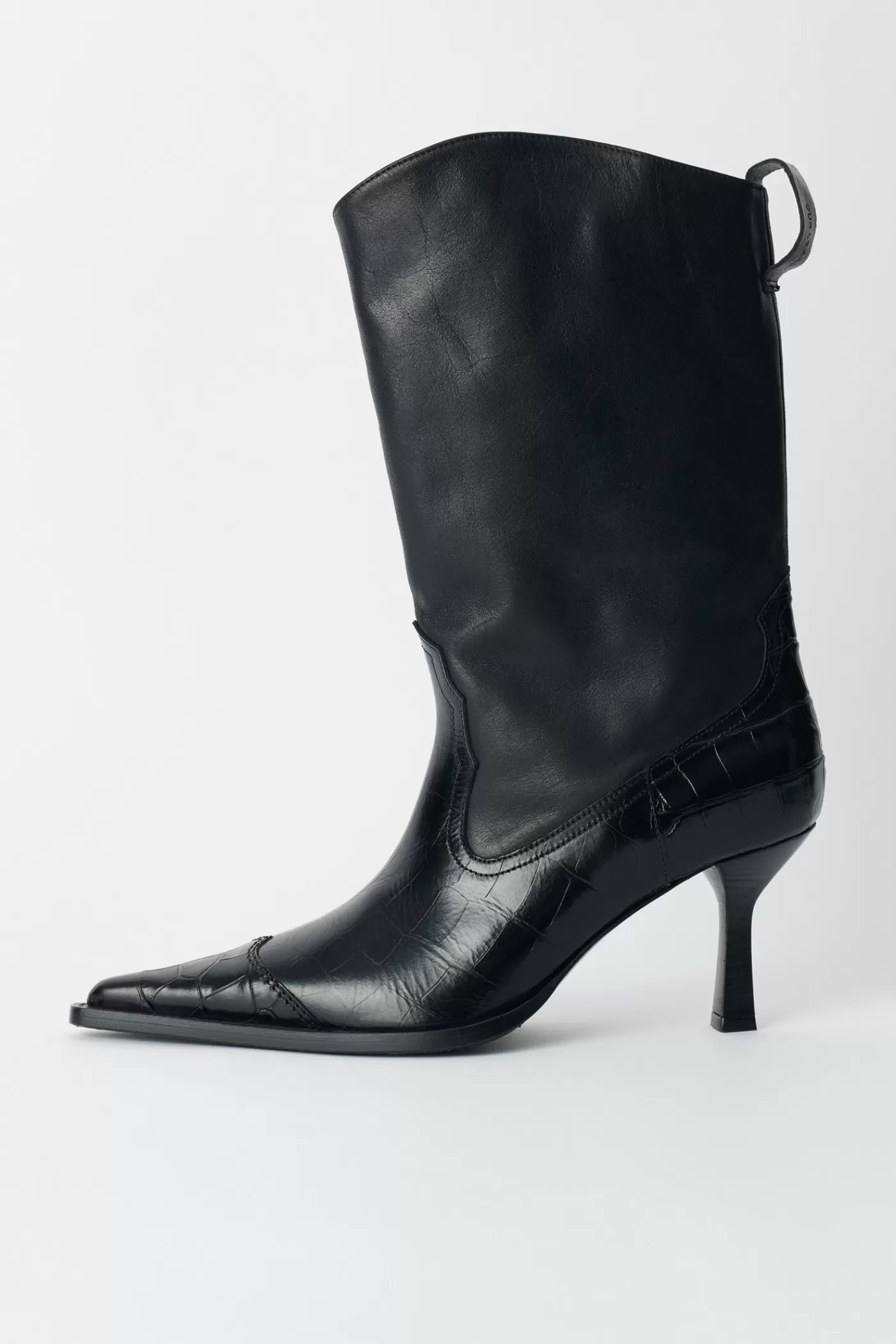 Best Sale Black Saloon Leather Women Womens