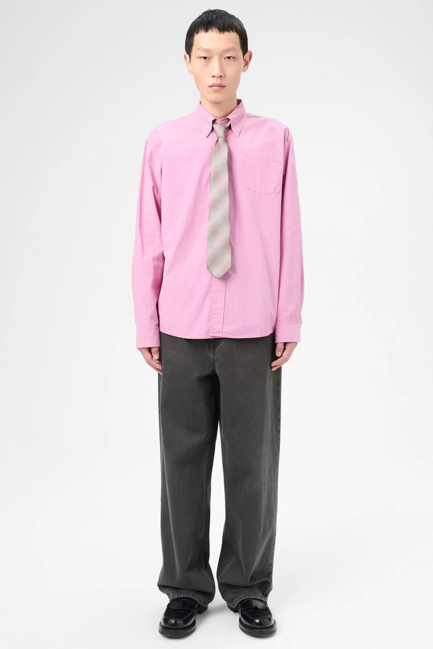 Best Sale Duchess Pink Organic Poplin Shirting