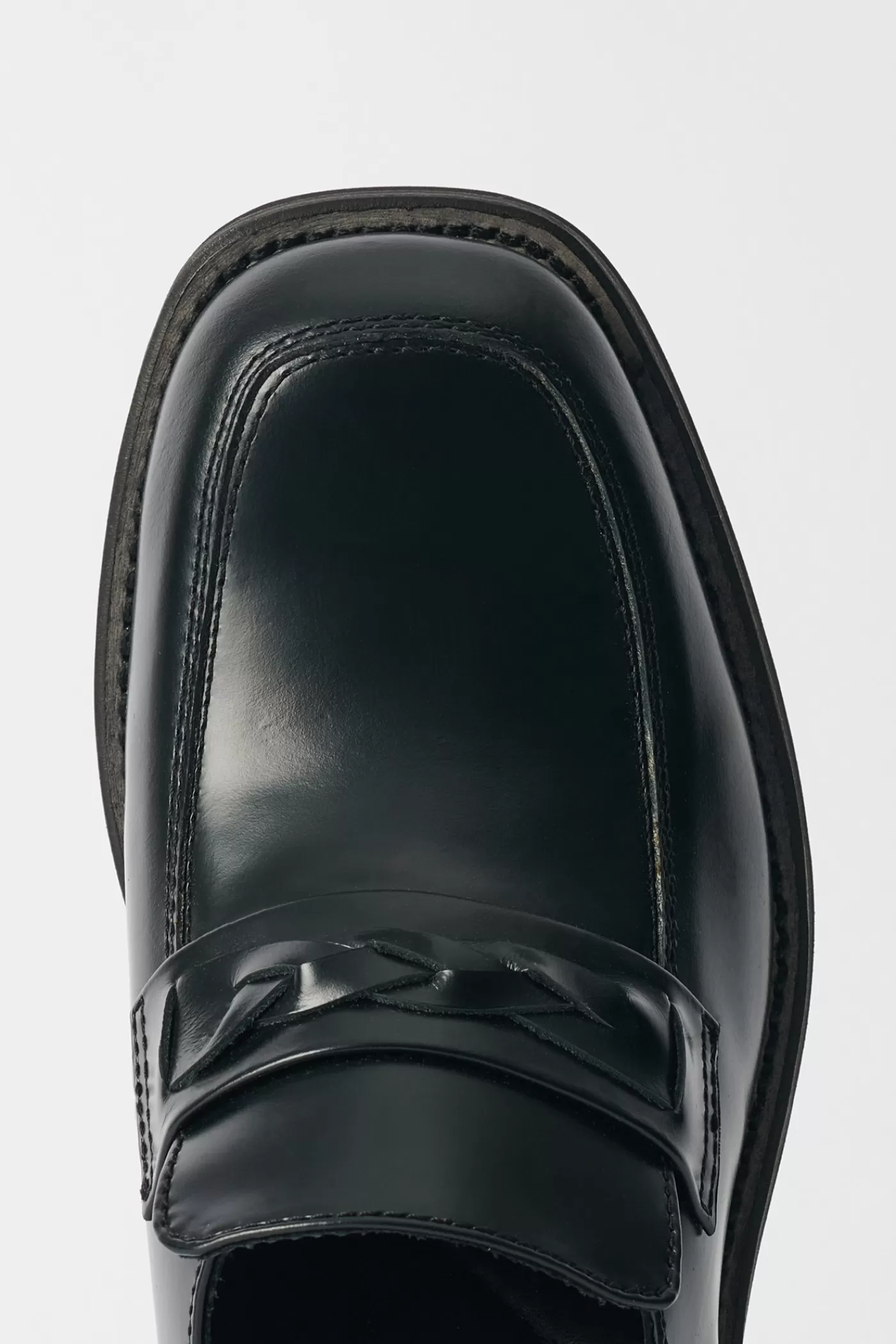 New Glazed Black Leather Women Womens | Shoes