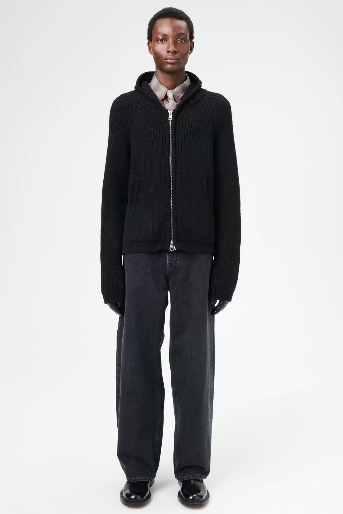 Best Sale Jet Black Isles Wool Knitwear