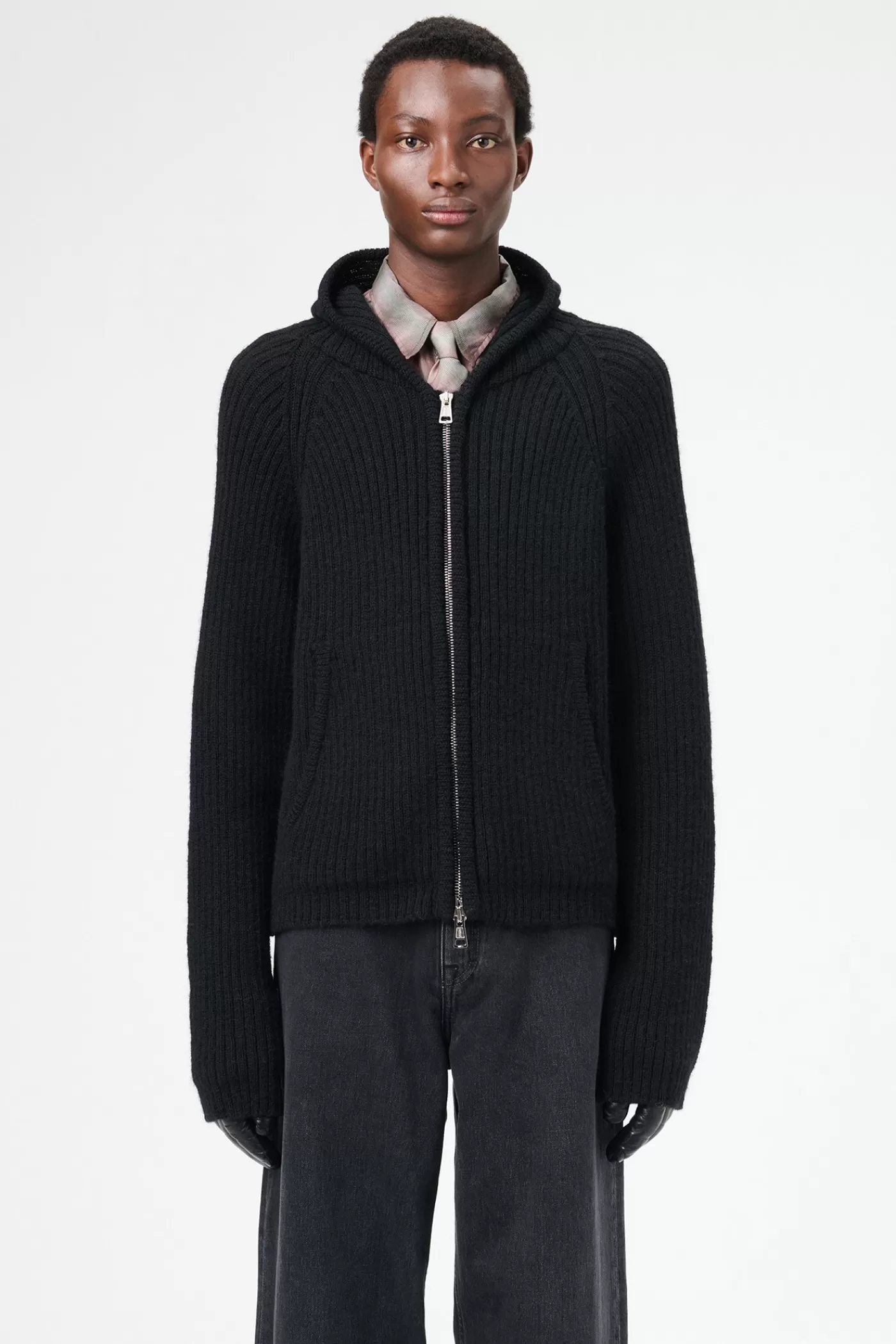 Best Sale Jet Black Isles Wool Knitwear
