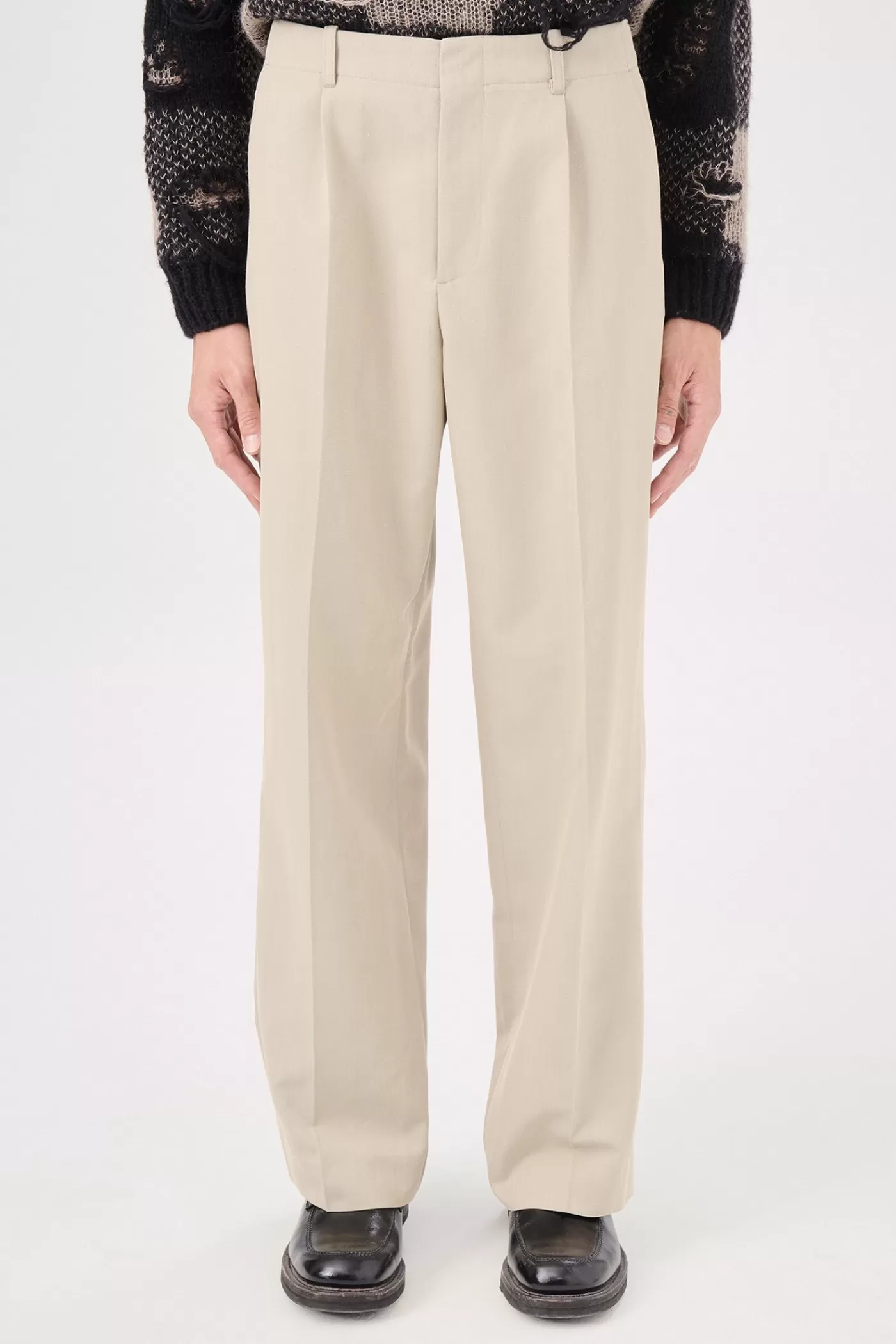 Online Lucid Pistachio Rural Wool Trousers