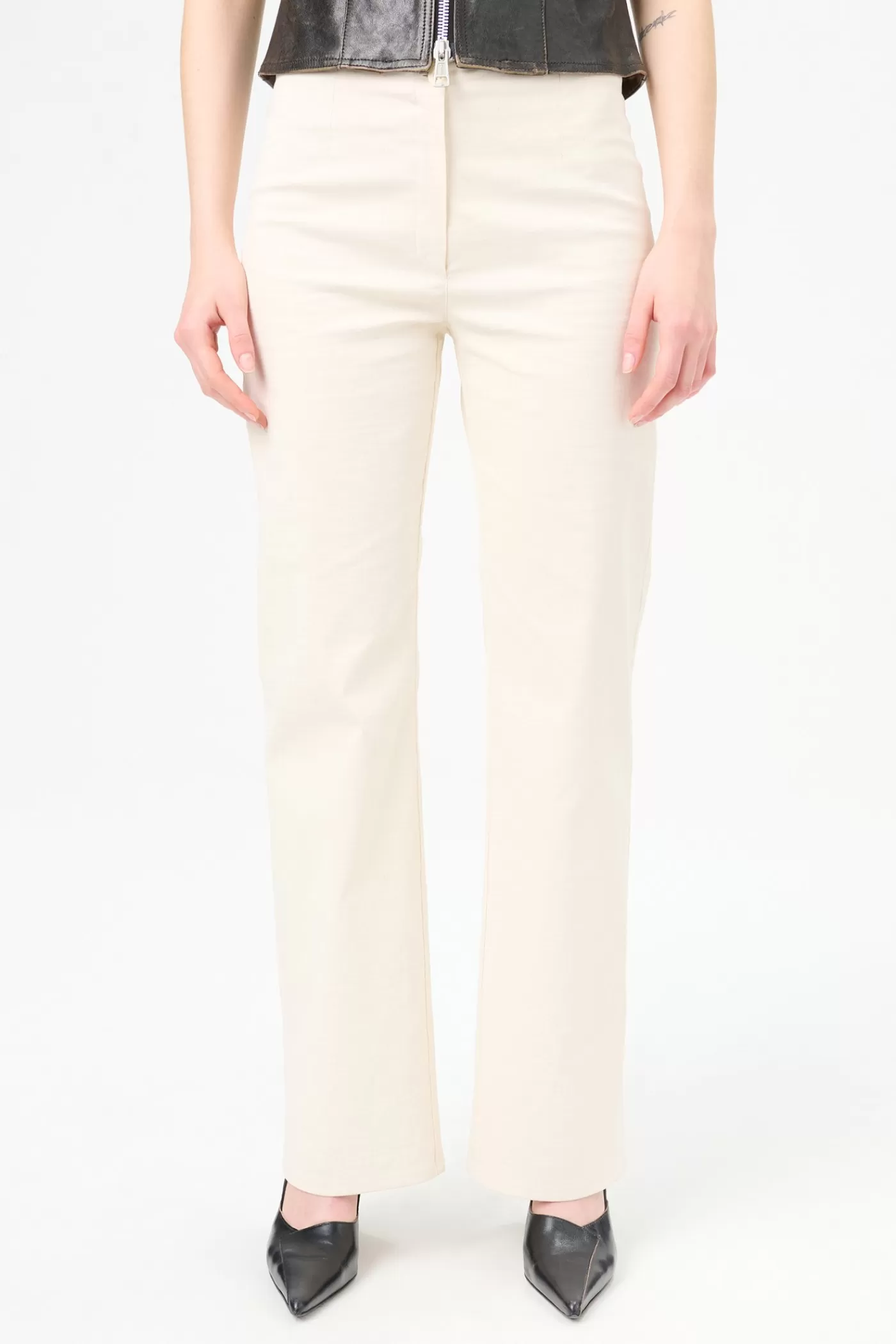Best Natural Rustic Cotton Nylon Women Trousers