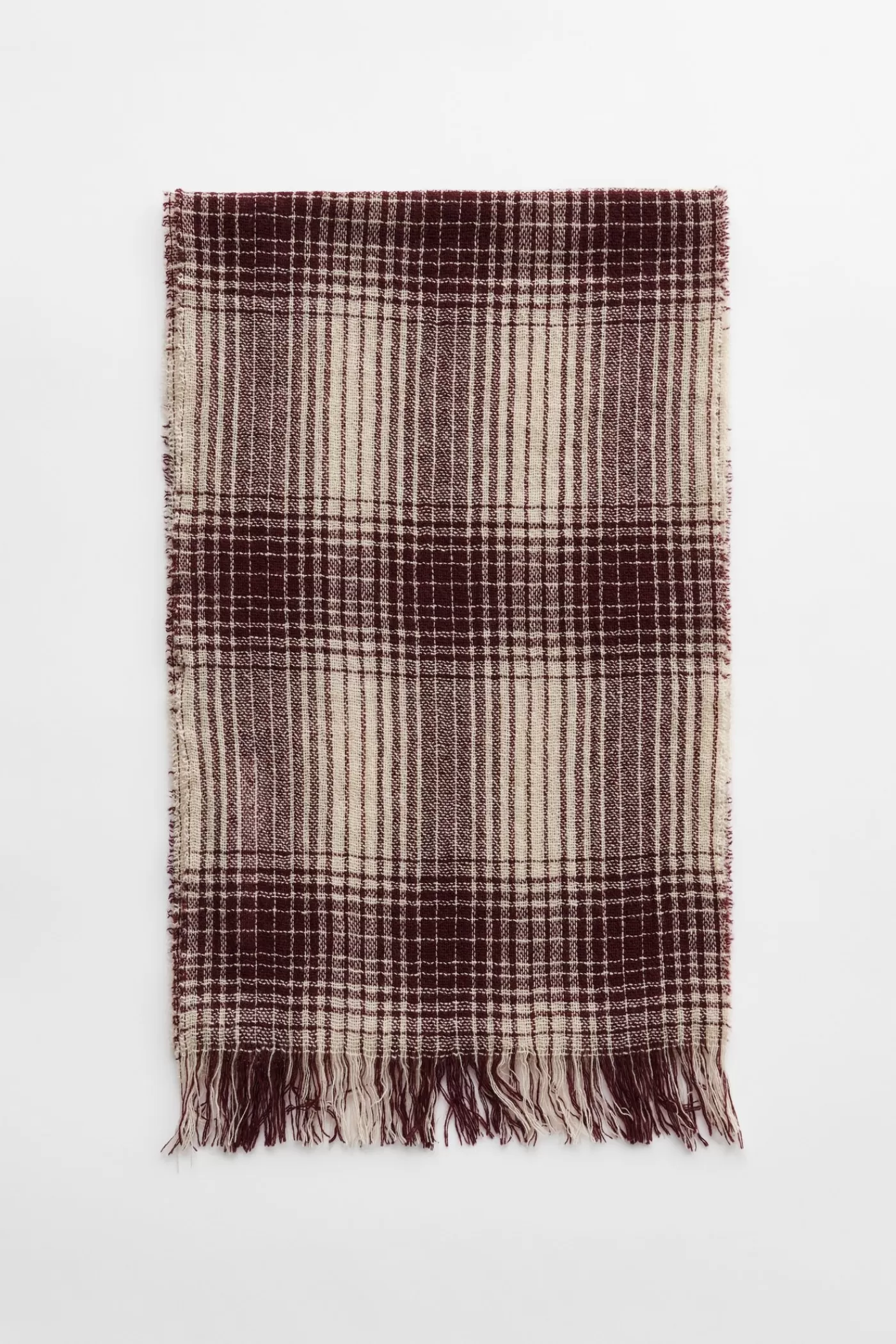 Shop Resolution Check Wool Scarves