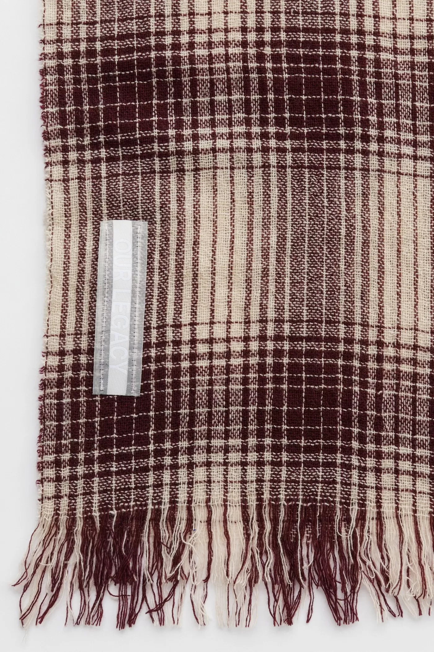 Shop Resolution Check Wool Scarves