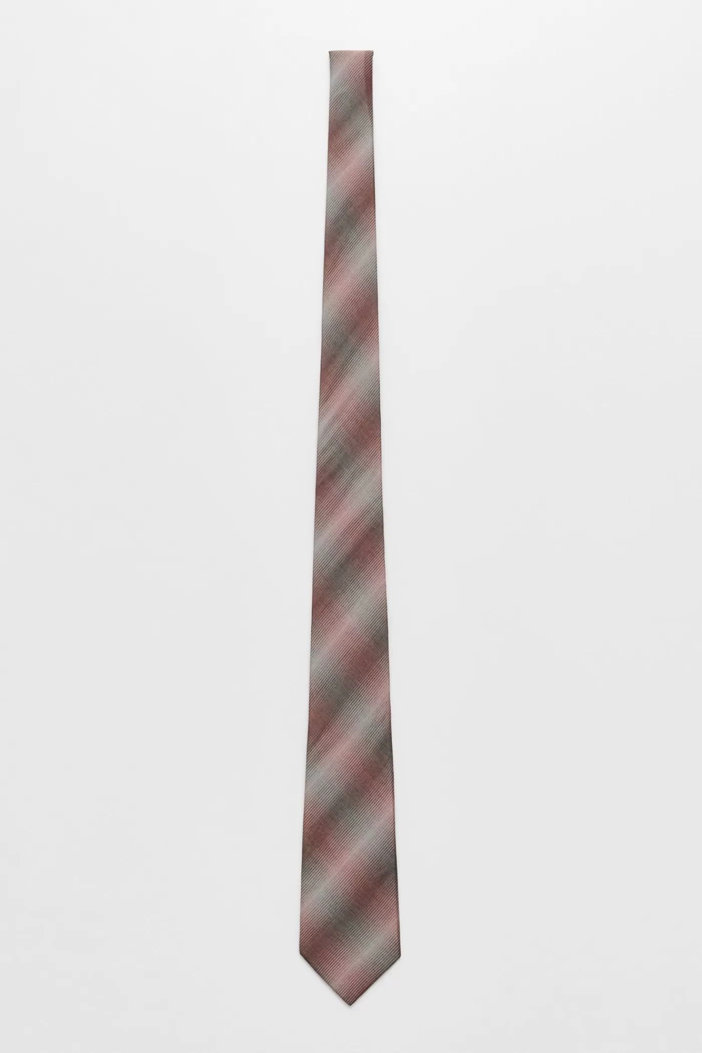 Cheap Screen Check Sheer Cotton Silk Ties
