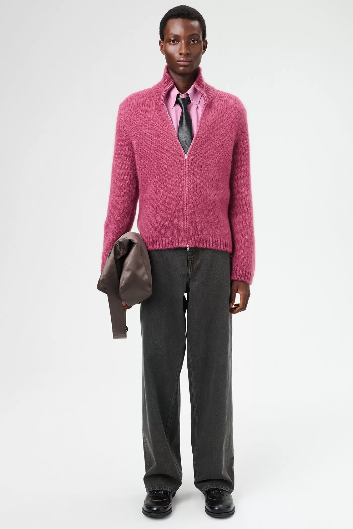 Store Uncut Ruby Softest Mohair Silk Knitwear