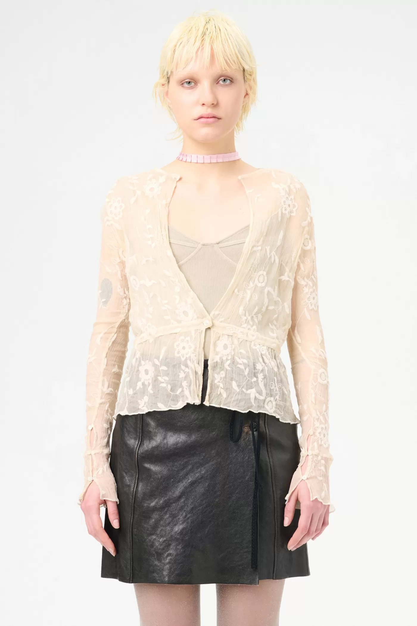 Online Winter Garden Organza Women Suiting | Shirting